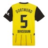 Maglia ufficiale Borussia Dortmund Bensebaini 5 Casa 2024-25 per Uomo